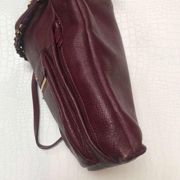 Crossbody Leather By Elliot Lucca, Size: Medium